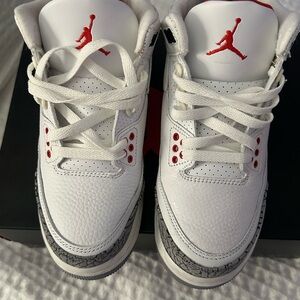 Cement Air Jordan 3 Retro Size 5.5Y (worn. Excellent condition)